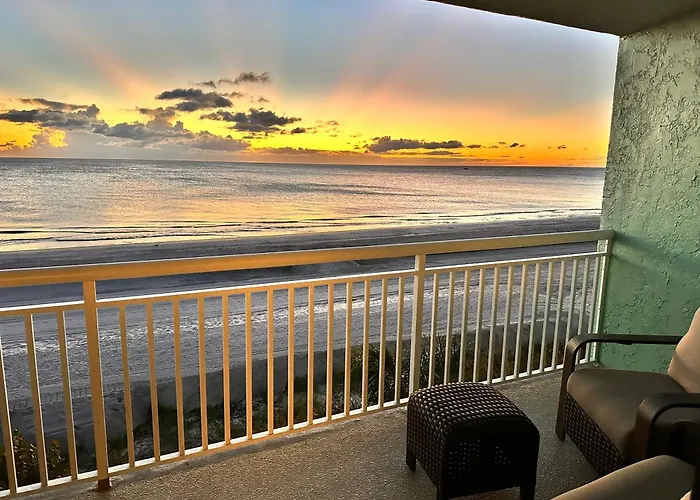 Beachfront Condo, Direct Access To Sugar Beach, Heated Pool And Balcony Views * Clearwater Beach