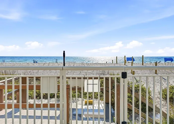 Beachfront Condo, Direct Access To Sugar Beach, Heated Pool And Balcony Views Clearwater Beach